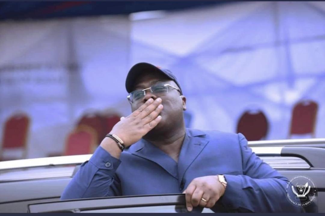 Le chef de l'état Félix-Antoine Tshisekedi Tshilombo