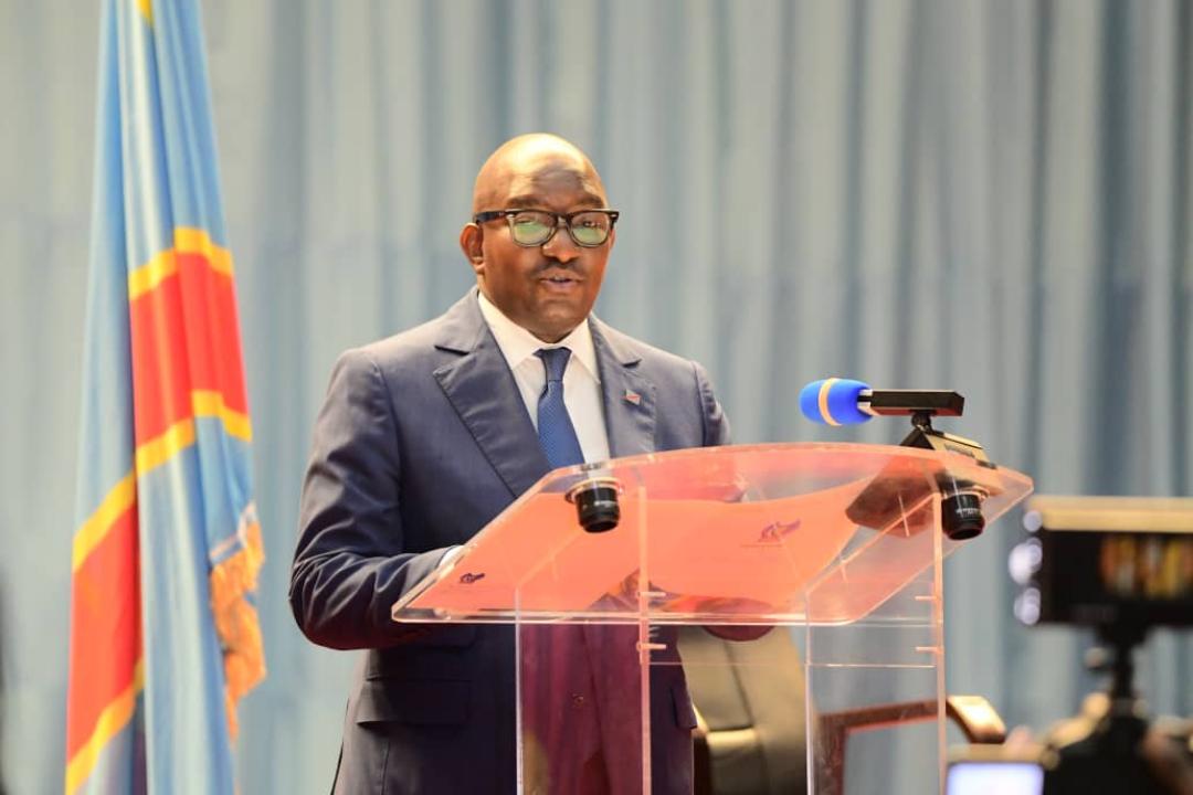 Le premier ministre Sama Lukonde à la clôture de l'atelier d'information et d'appropriation du programme de développement des 145 territoires