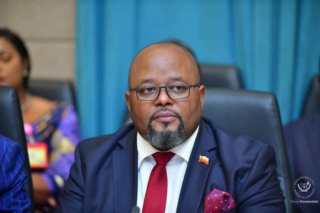 Aimé Boji Sangara, ministre d'État, ministre du budget