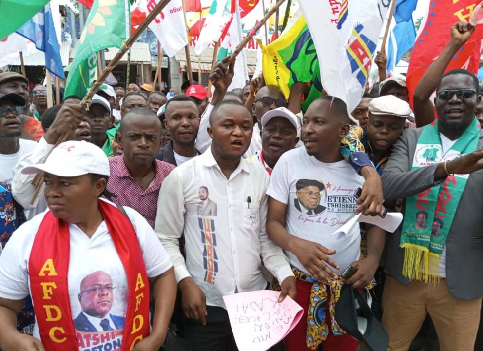 Marche de soutien aux institutions du pays organisée samedi 05 mars au Kasaï
