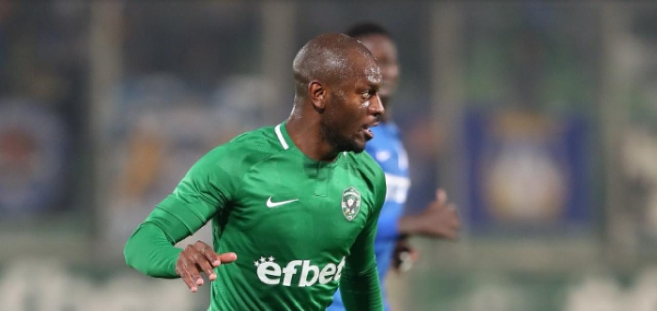 Le défenseur congolais, Jordan Ikoko sous les couleurs de Ludogorets Razgrad.