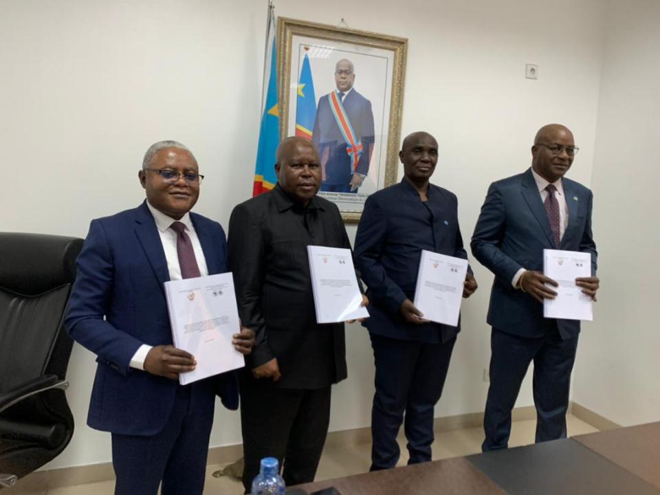 Signature ce jeudi 17 mars d'une aide mémoire entre la RDC et la BAD pour une mission d'amélioration du secteur agricole