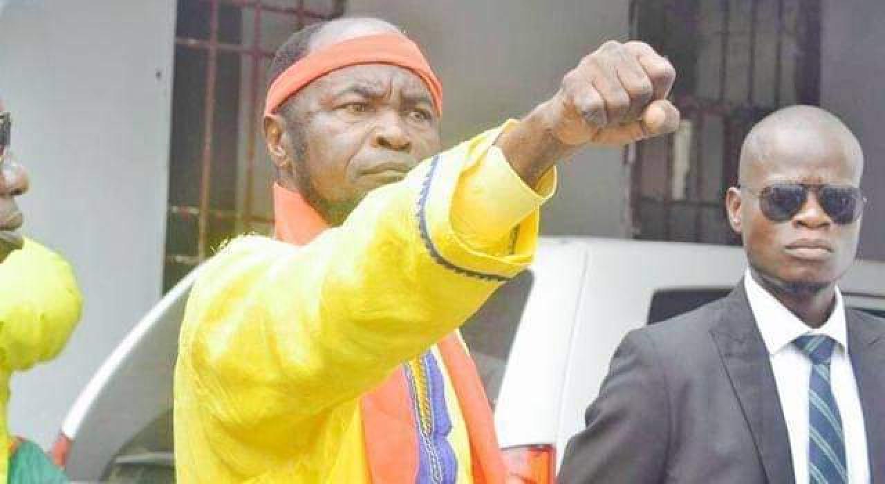 Ne Muanda Nsemi, chef spirituel du mouvement politico-religieux Bundu Dia Mayala