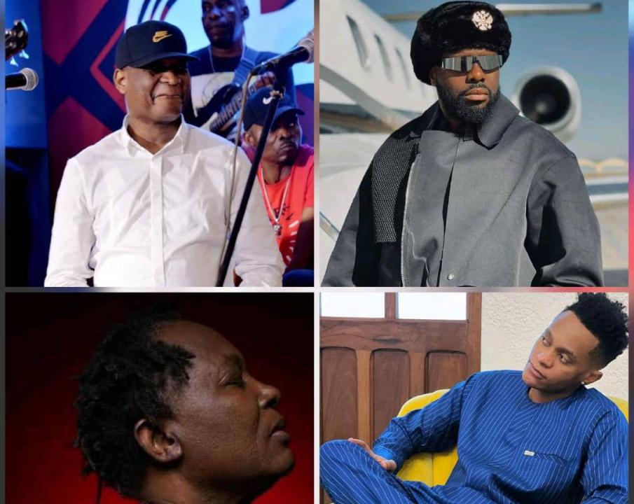 Une poignée des artistes musiciens Congolais qui vont agrémenter à l'Expo universelle de Dubaï