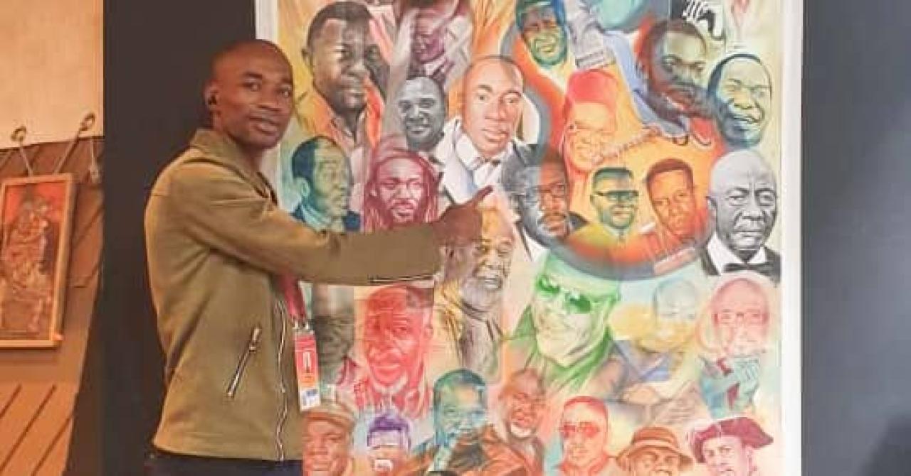 Artiste plasticien Jospin Lohanga