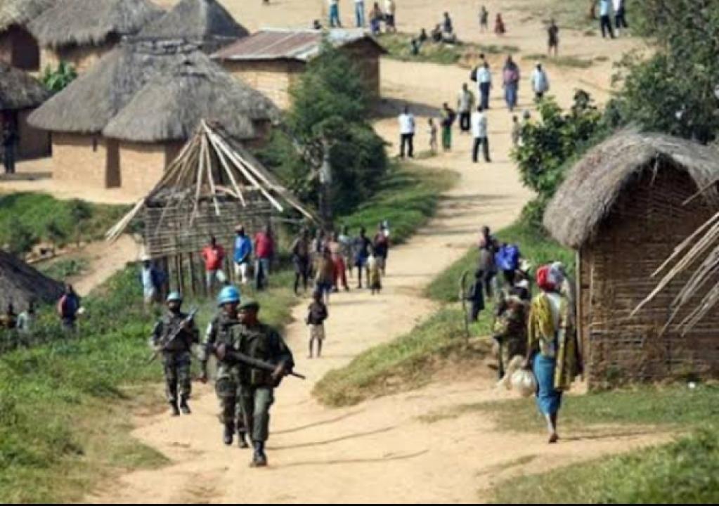 Un village dans le territoire de Rutshuru. [Photo d'illustration]