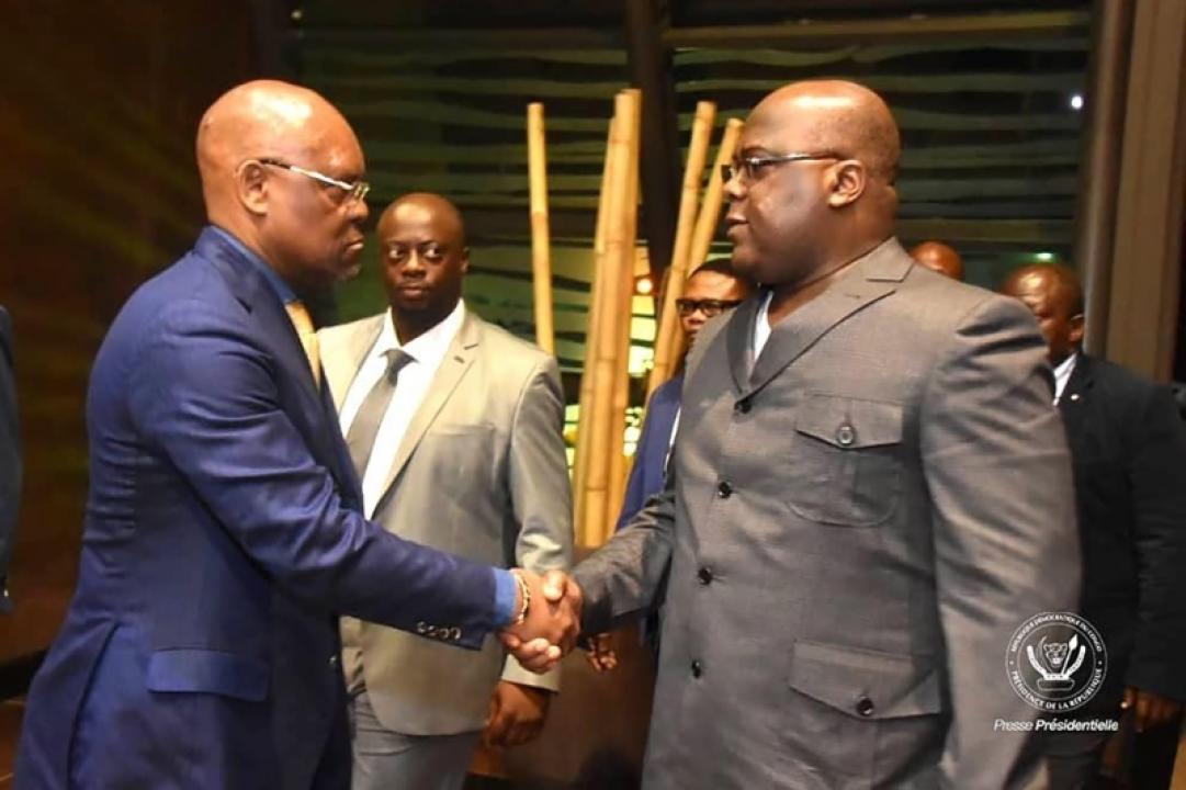 Félix Tshisekedi et François Beya