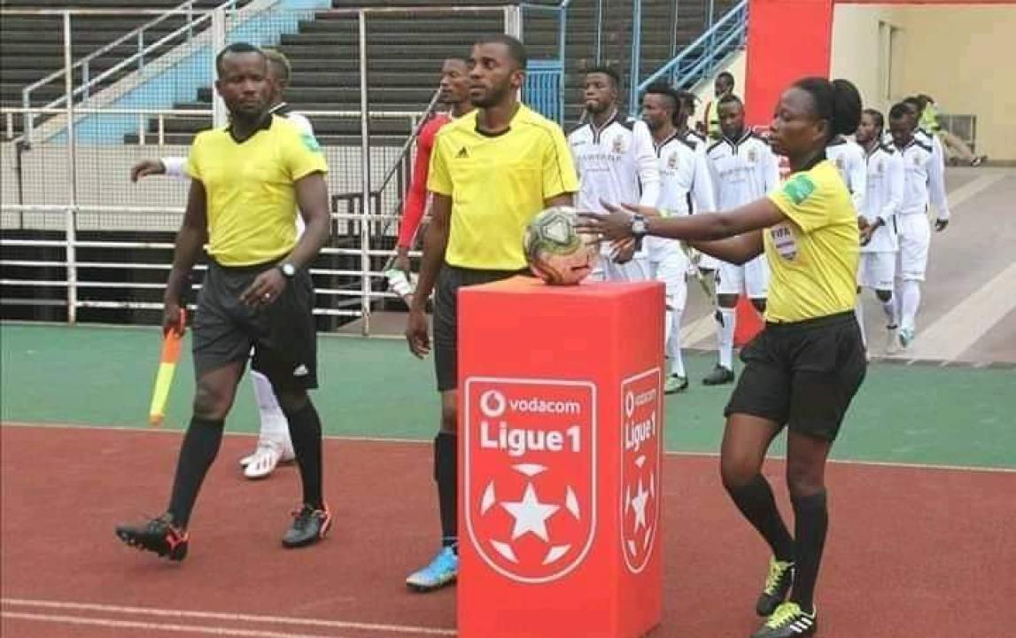 Une rencontre de Linafoot disputée au stade des martyrs de Kinshasa.