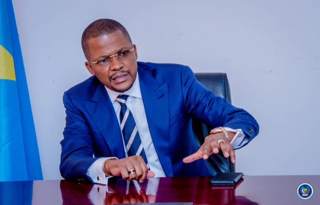 Le ministre des hydrocarbures Didier Budimbu