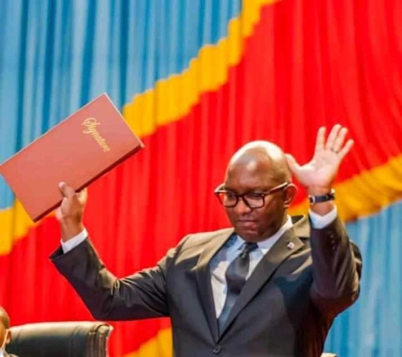 Le Premier ministre Sama Lukonde remercie les députés après la présentation de son programme quinquennal [Photo d'illustration]