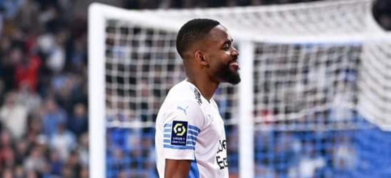 Cédric Bakambu sous les couleurs de l'Olympique de Marseille, lors d'une rencontre de Ligue 1. [Photo d'illustration]