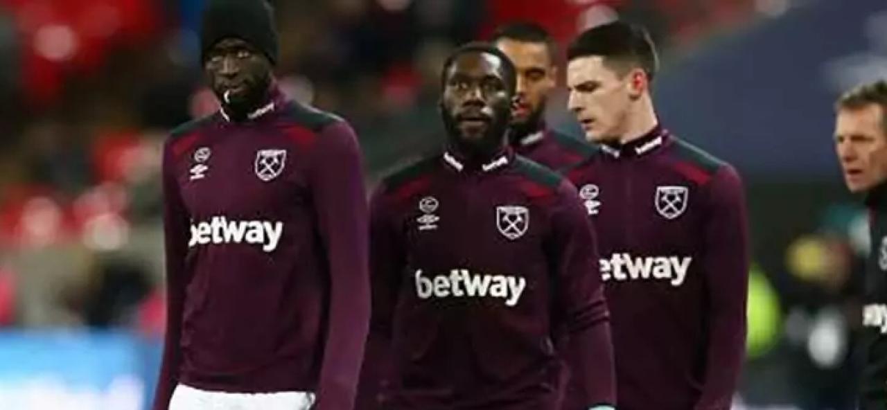 Arthur Masuaku et ses coéquipiers de West Ham United, lors d'une rencontre de Premier League anglaise. [Photo d'illustration]