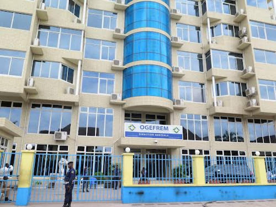 Bâtiment administratif de L'OGEFREM dans la commune de la Gombe (Kinshasa)