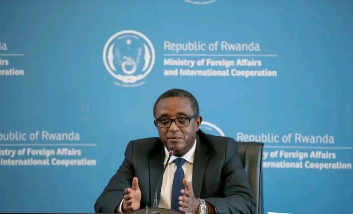 Vincent Biruta, ministre rwandais des Affaires étrangères et Coopération internationale