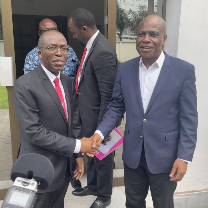 Matata Ponyo ( à gauche) et Martin Fayulu ( à droite)