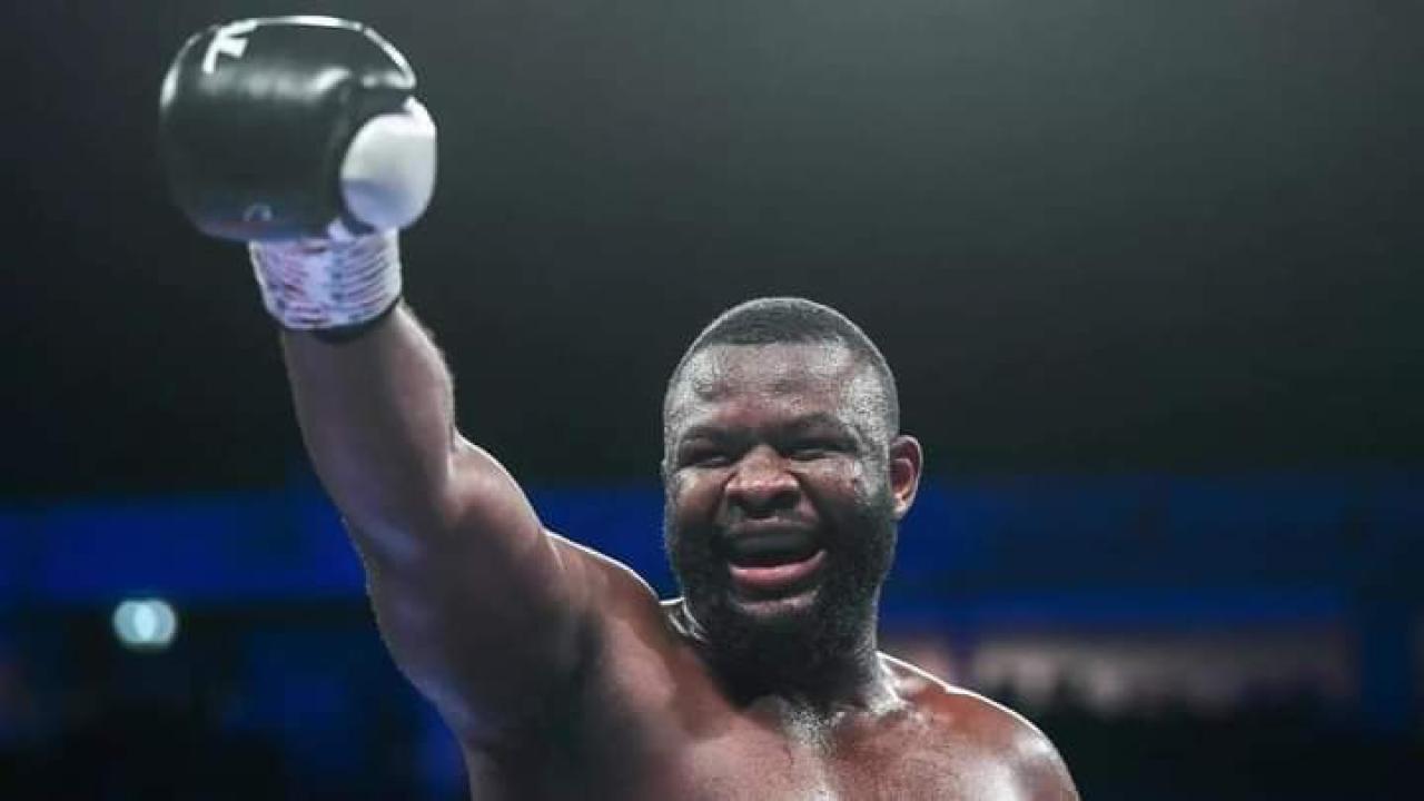 Martin Bakole après sa victoire contre Tony Yoka