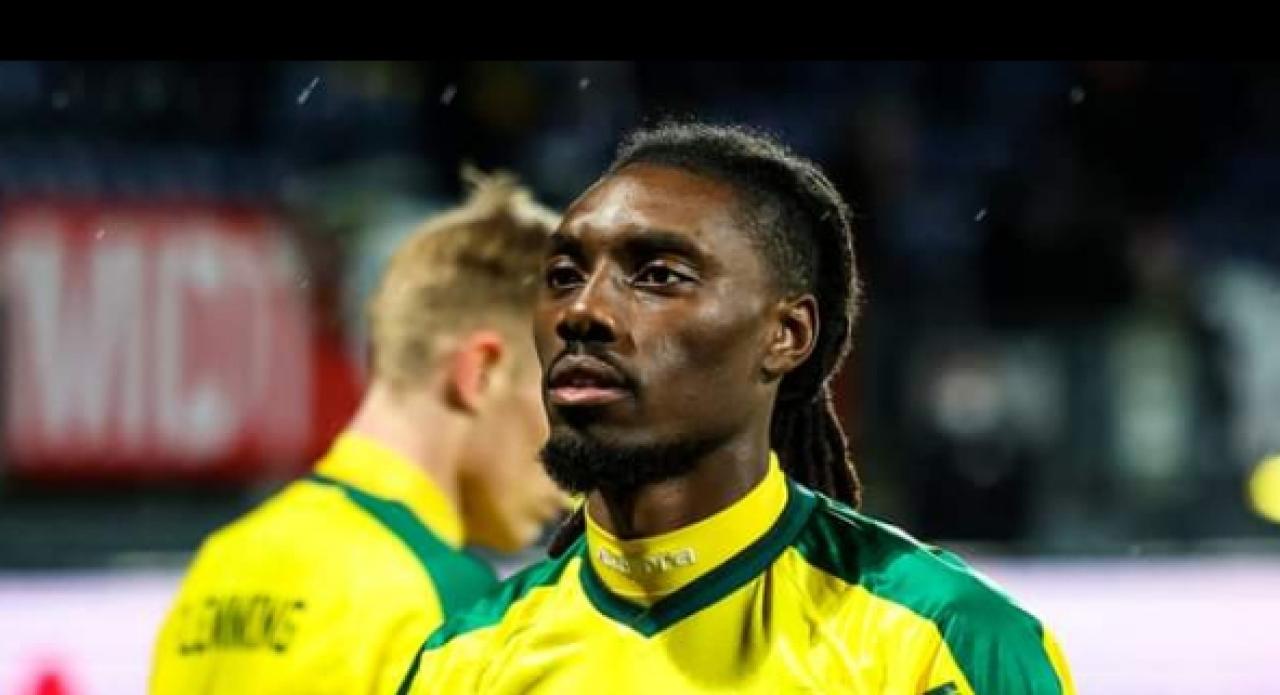 Jordan Botaka sous les couleurs de Fortuna Sittard.