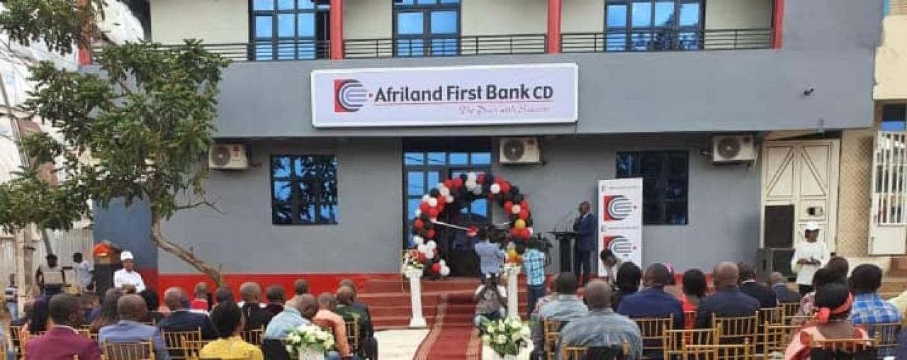 Image prise lors de l'ouverture d'une agence d'Afriland First Bank CD à Bukavu