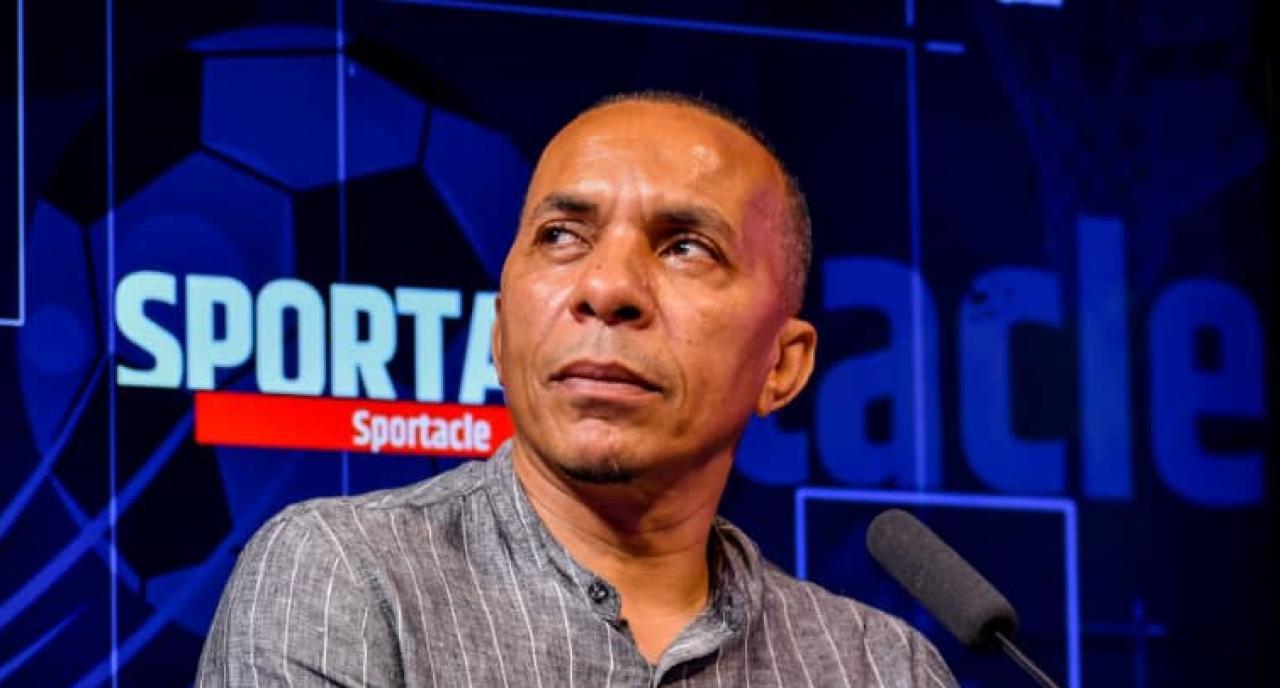 Le Président de l'EPFKIN, Alain Tsepuk, lors d'une émission télévisée. [Photo d'illustration]