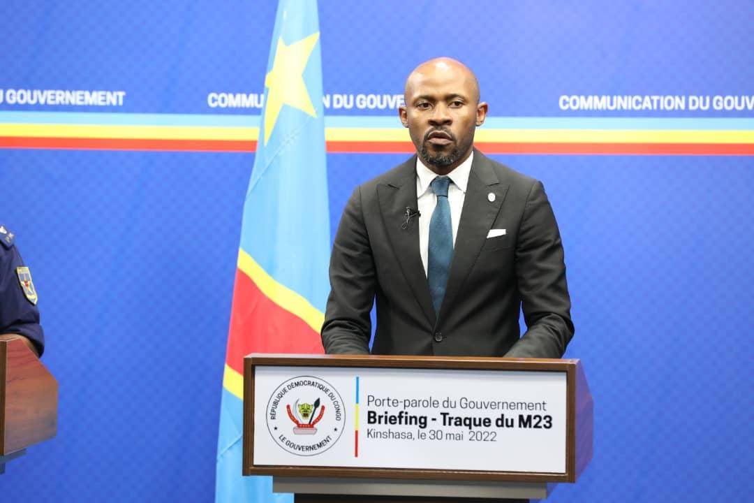 Patrick Muyaya, porte-parole du gouvernement et ministre de médias