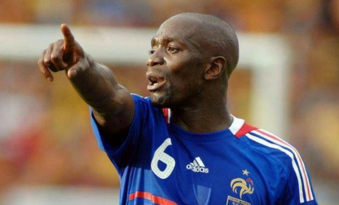 Claude Makelele sous les couleurs de l'équipe de France à l'Euro 2008.