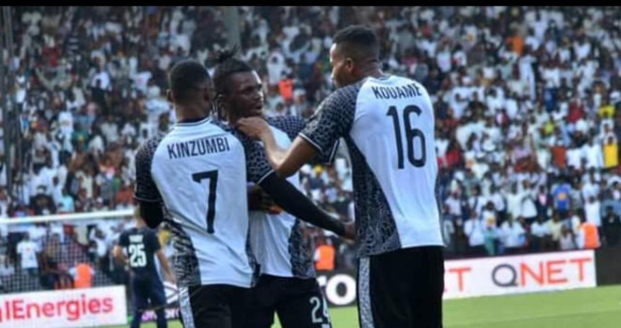 Les joueurs du TP Mazembe en pleine célébration d'un but lors d'un match des interclubs de la CAF. [Photo d'illustration]