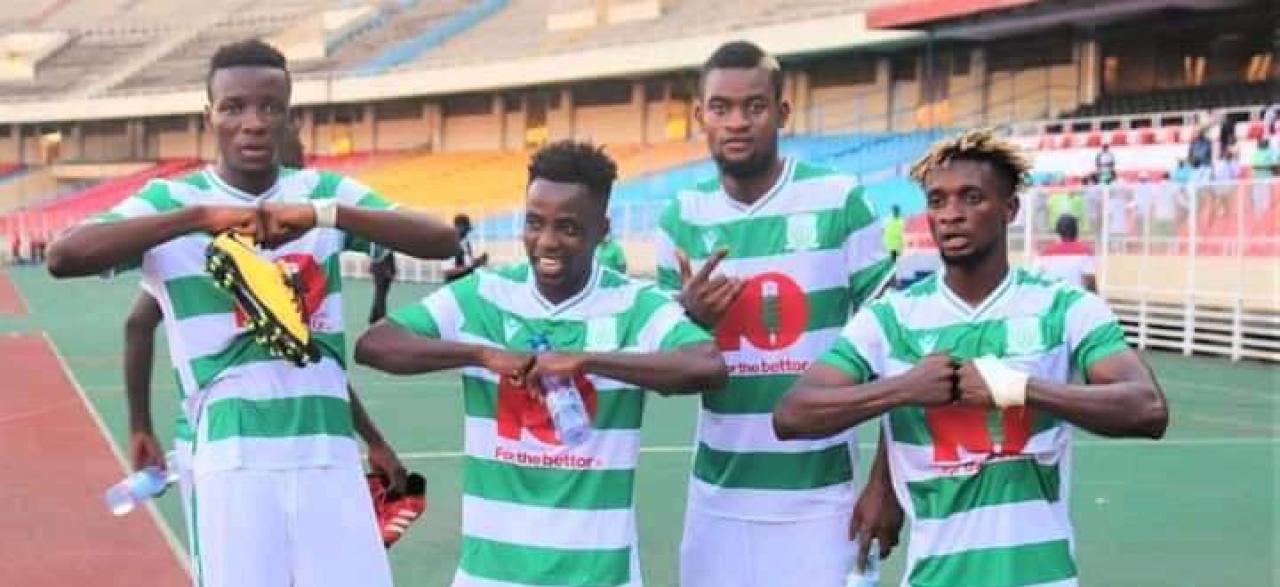 Les joueurs du DCMP lors d'une rencontre de LINAFOOT disputée, au stade des martyrs de Kinshasa. [Photo d'illustration]