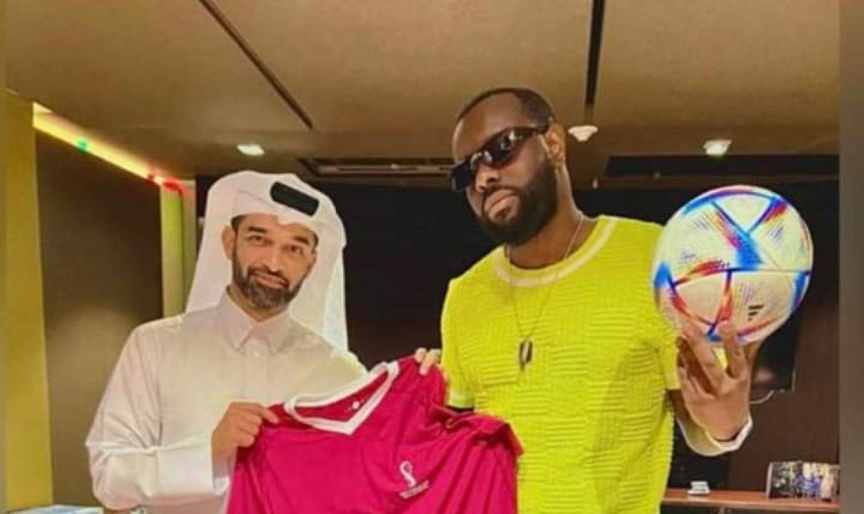 GIMS avec un dirigeant du Qatar à Doha.