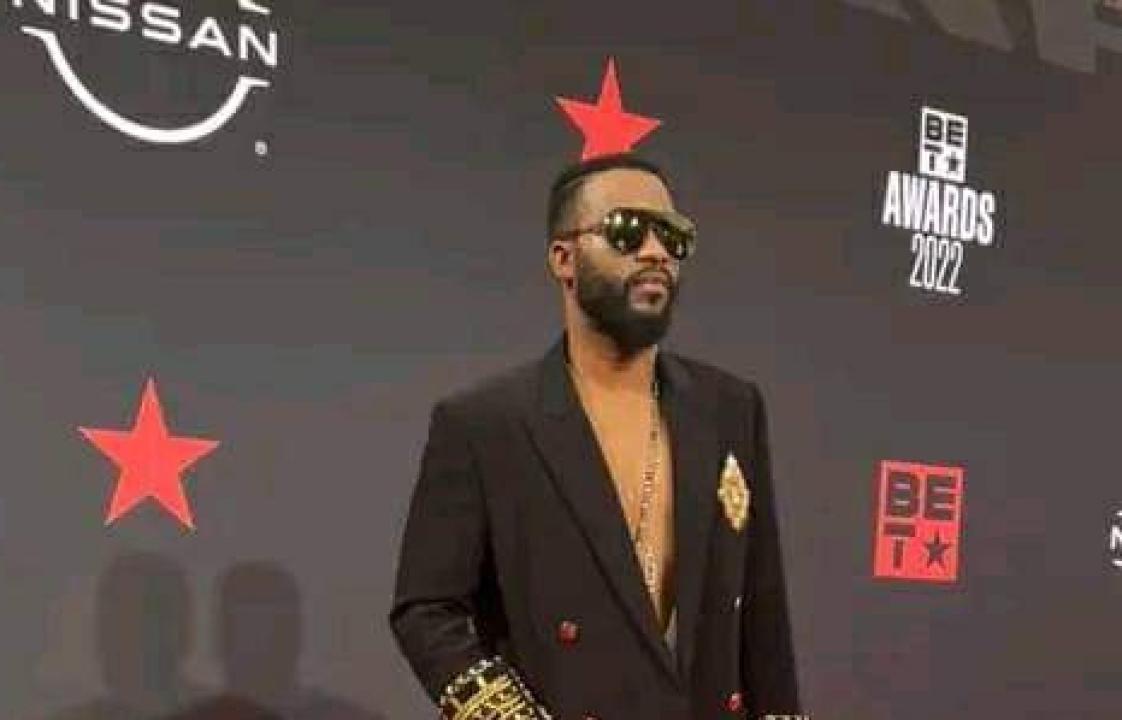 Fally Ipupa à la cérémonie de BET Awards 2022, à Los Angeles.