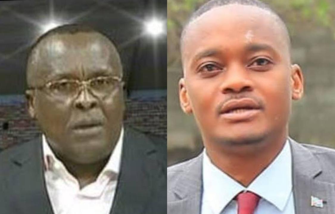 De gauche à droite, les journalistes François Kabulo et Serge Kabongo [ photo d'illustration]
