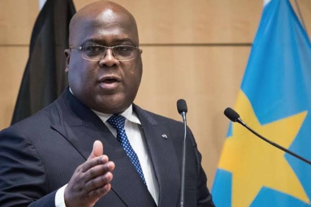 Le Président de la République Démocratique du Congo, Félix Tshisekedi Tshilombo