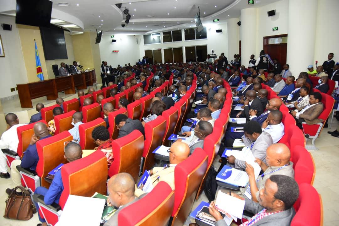 Les participants à l'atelier de vulgarisation de la Circulaire contenant les instructions relatives à l'élaboration de la Loi des finances 2023