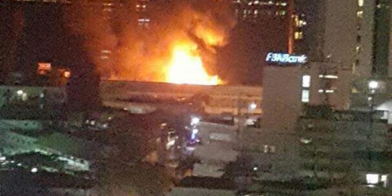 Incendie à l'immeuble Onatra [ photo d'illustration]