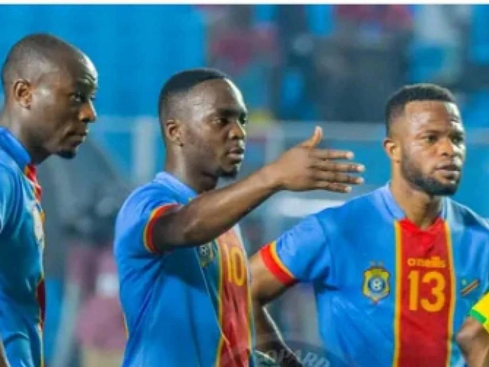 Les joueurs de la RDC, lors de la rencontre face au Gabon, au stade des martyrs de Kinshasa. [Photo d'illustration]