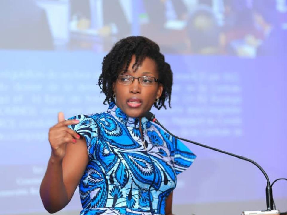 Sandrine Mubenga Ngalula, DG de l'ARE,brosse le bilan de deux ans depuis qu'elle est à la tête de cette institution publique