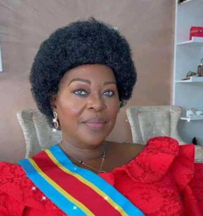 Le questeur adjoint du sénat, Ida Nzumba Kidima