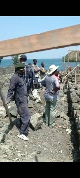 Au bord du Lac, spoliation du site CCLK au quartier Lac Vert à Goma, au Nord-Kivu