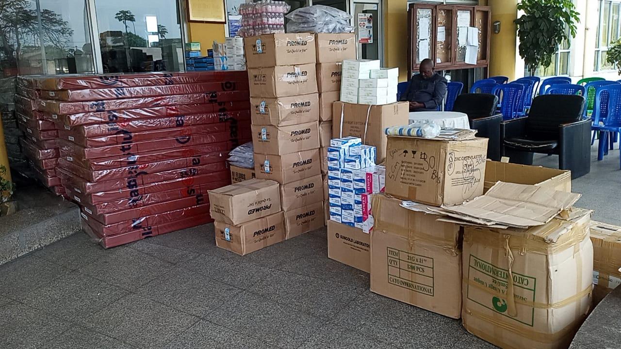 un lot important des médicaments à hôpital général sino-congolais