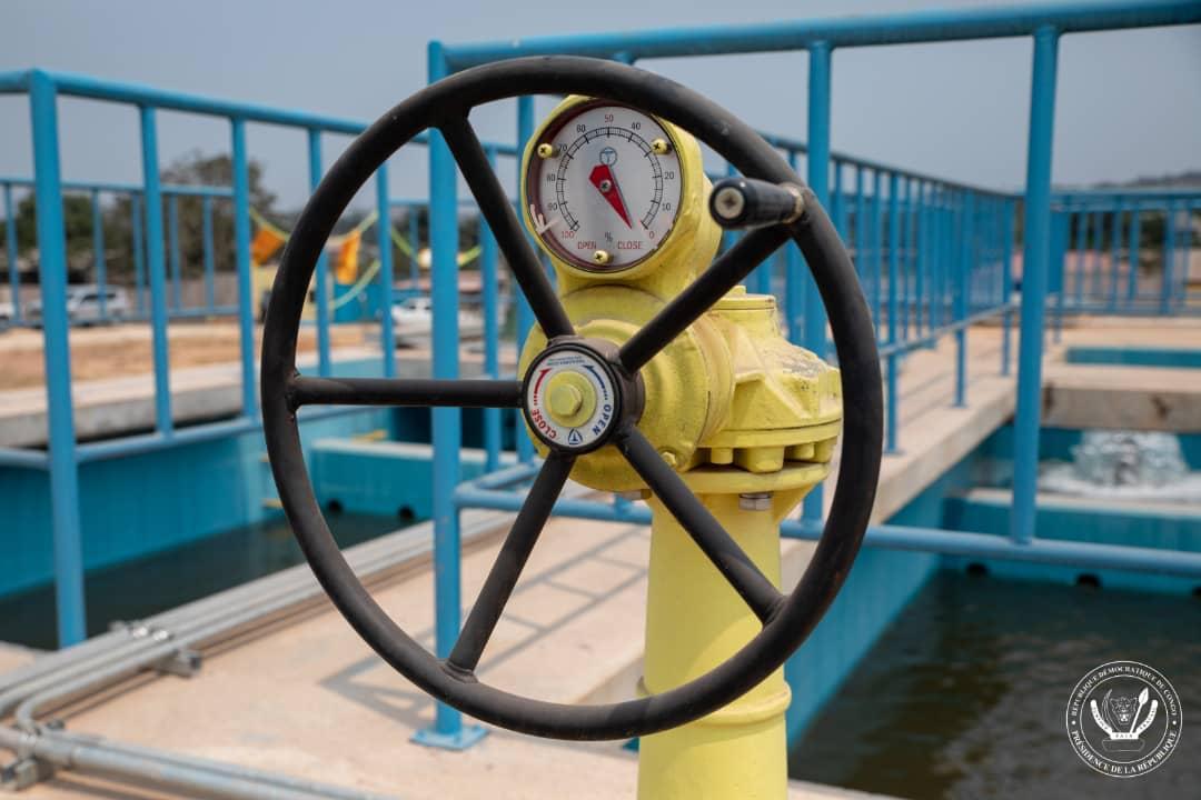 La nouvelle usine de production d'eau potable de Lemba Imbu à Kinshasa
