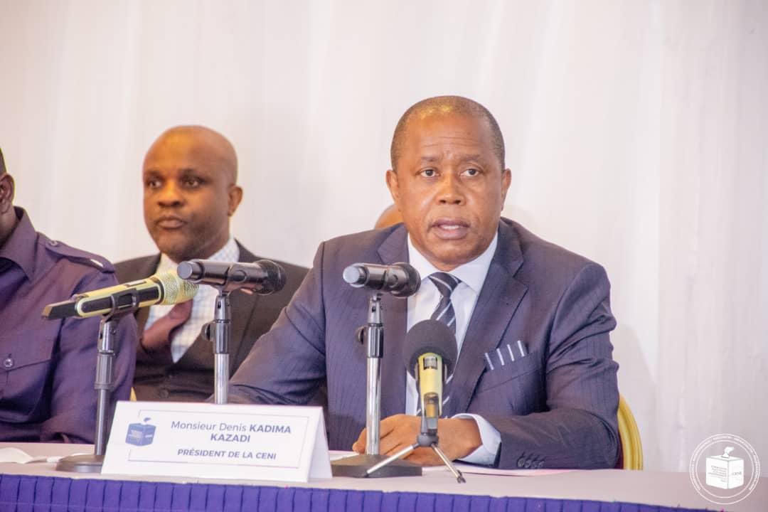 Le président de la CENI, Denis Kadima