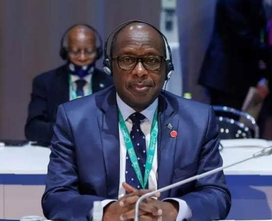 Le VPM des affaires étrangères Christophe Lutundula