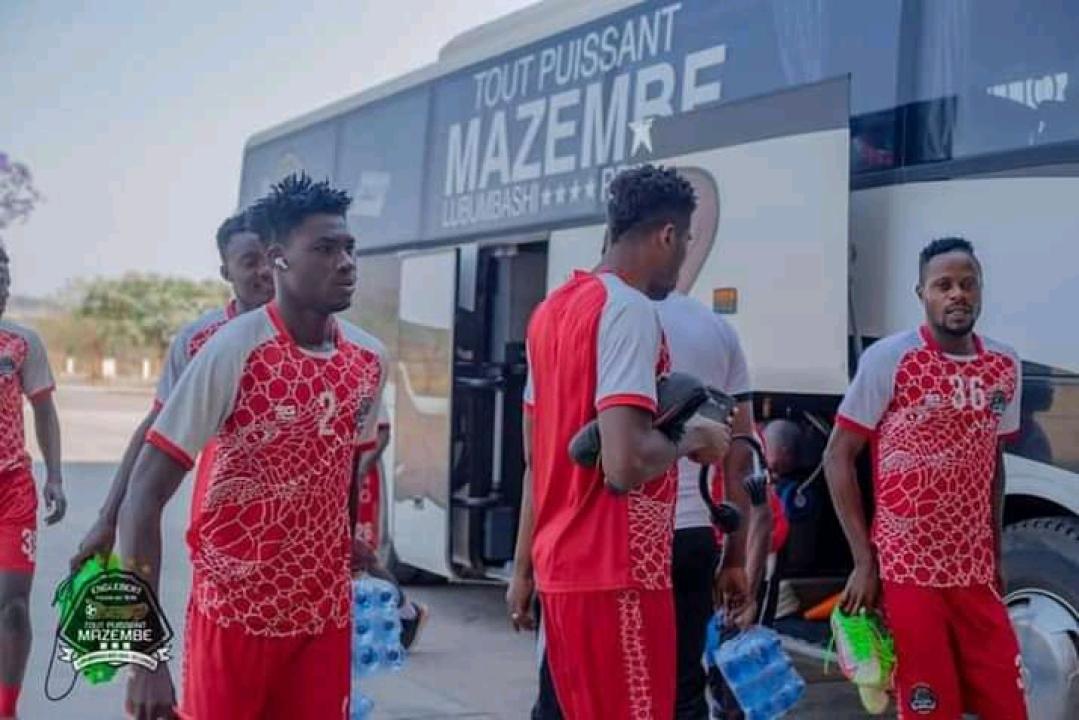 Les joueurs du Tp Mazembe en stage [Photo d'illustration]