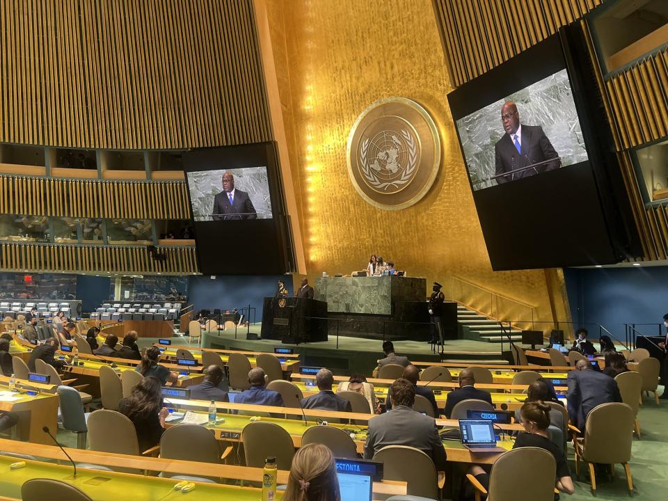 Félix Tshisekedi à l'ONU