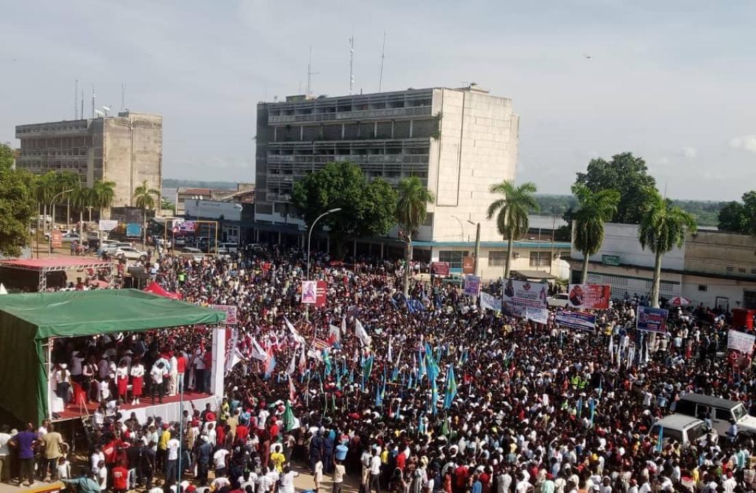 Vital Kamerhe acceuilli à Kisangani, ce mercredi 28 septembre