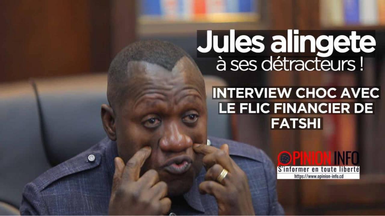 Interview choc réalisée avec l'inspecteur, Jules Alingete