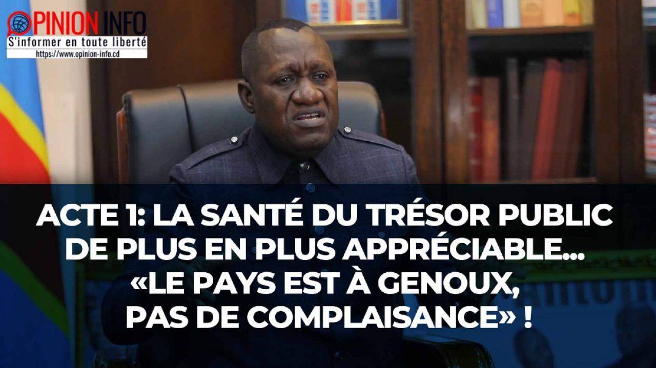 Interview choc réalisée avec l'inspecteur, Jules Alingete