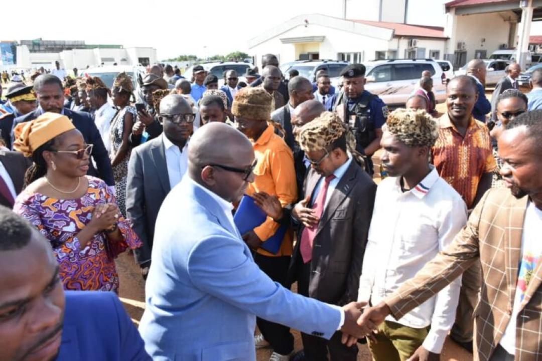 Arrivée du premier ministre Sama Lukonde à Kisangani, dimanche 004 septembre