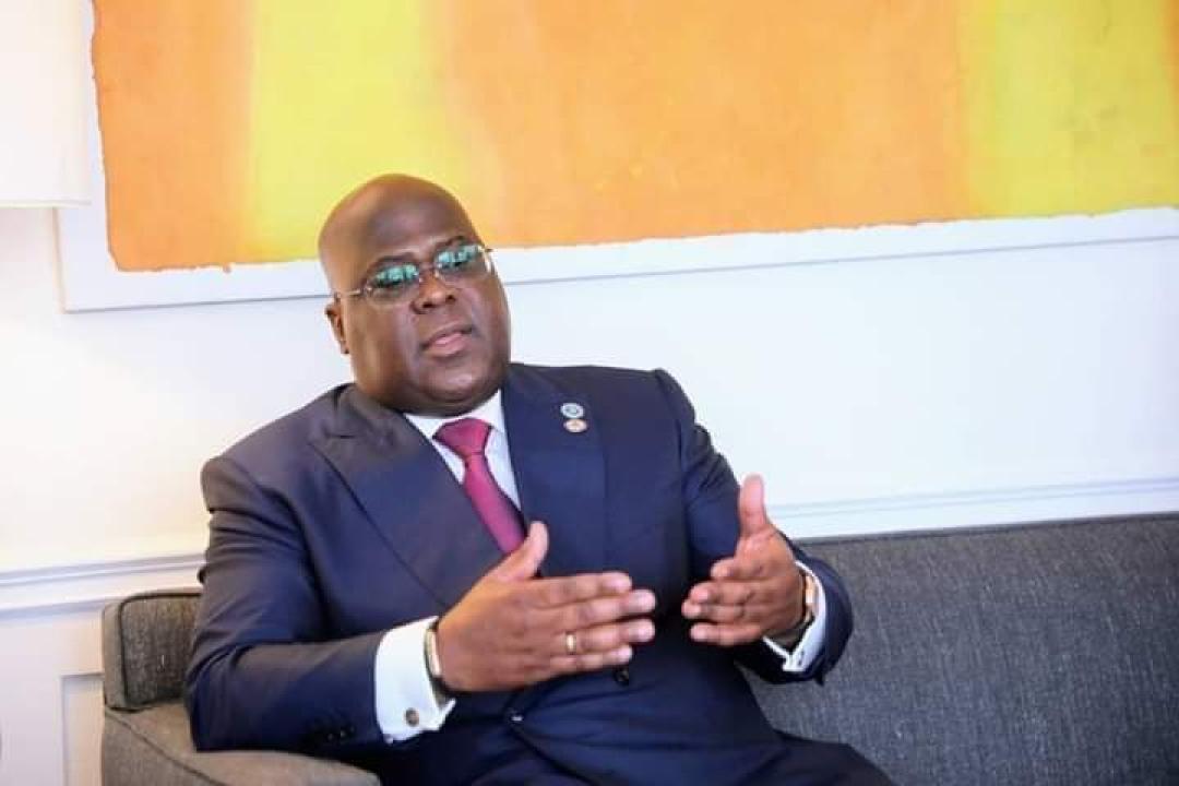 Félix Tshisekedi devant la presse internationale