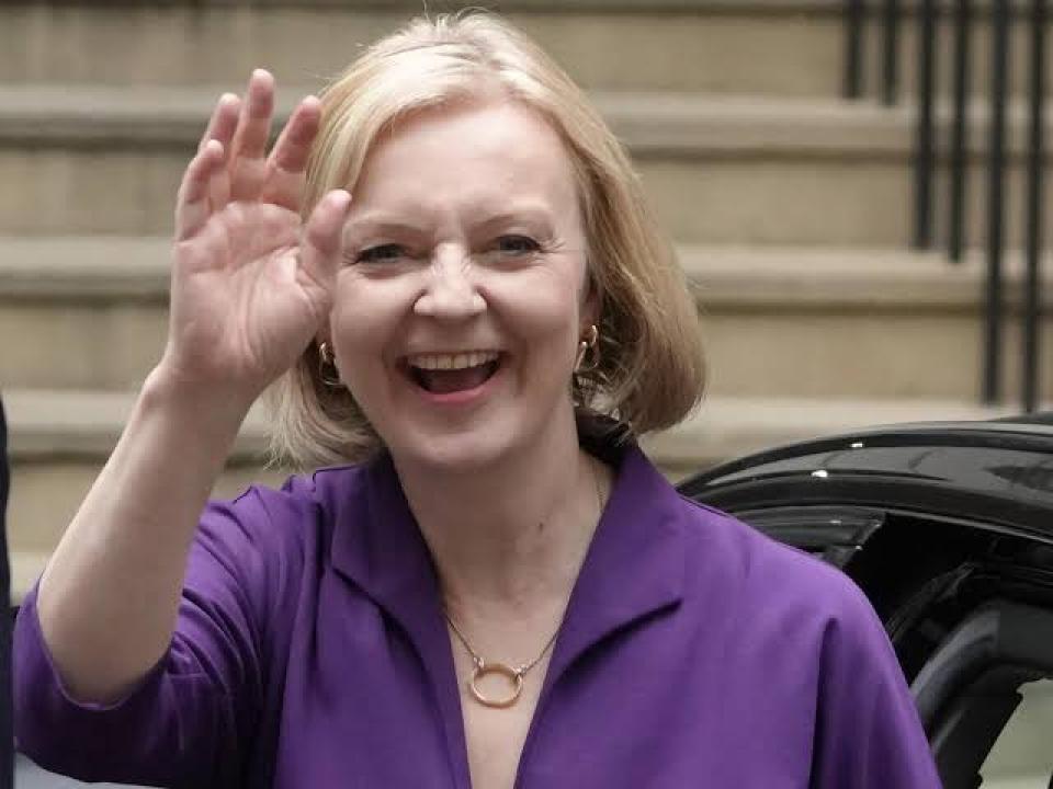 Mme Liz Truss, nouvelle Première ministre de la Grande-Bretagne