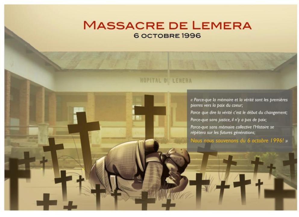 Hommages aux victimes de Lemera